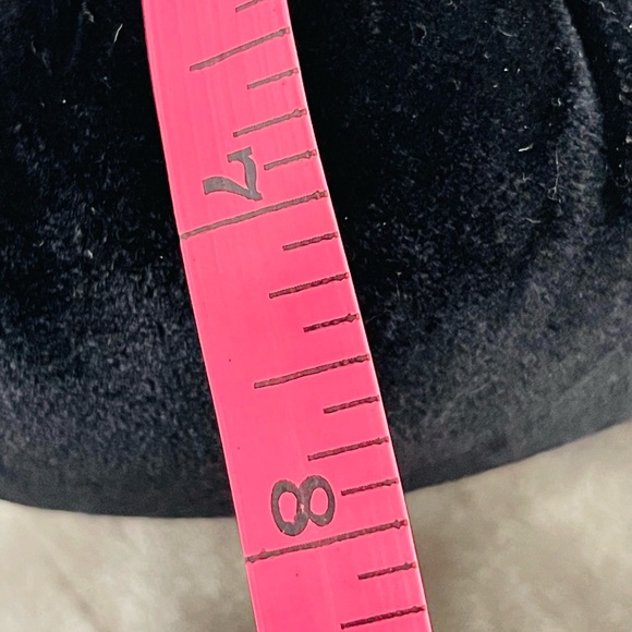 Pumpkin Velvet Decoration color black Weighted(0.11.3oz) 8"x 8” New without tag - Picture 8 of 15